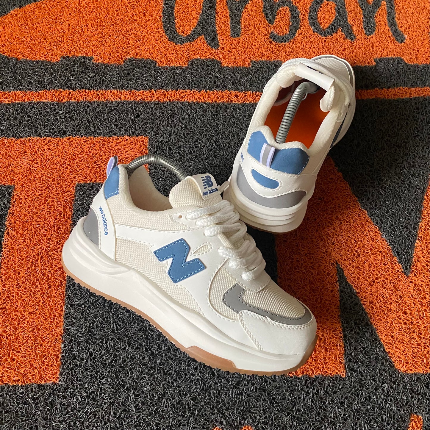 NEW BALANCE MARFIL X AZUL