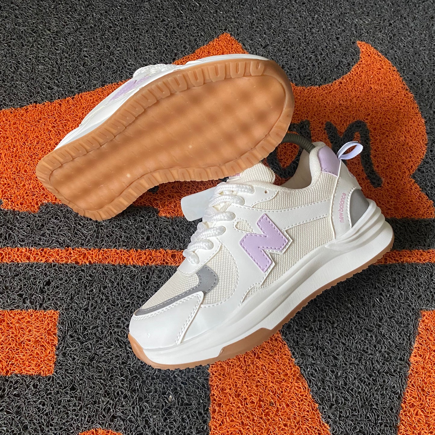 NEW BALANCE MARFIL X LILA