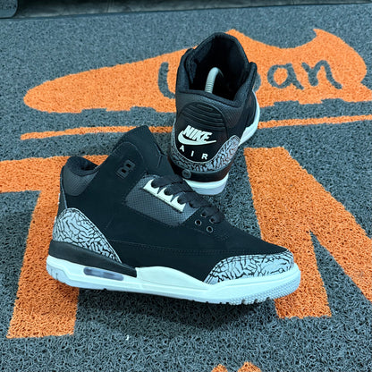 RETRO 3 NEGRO X GRIS