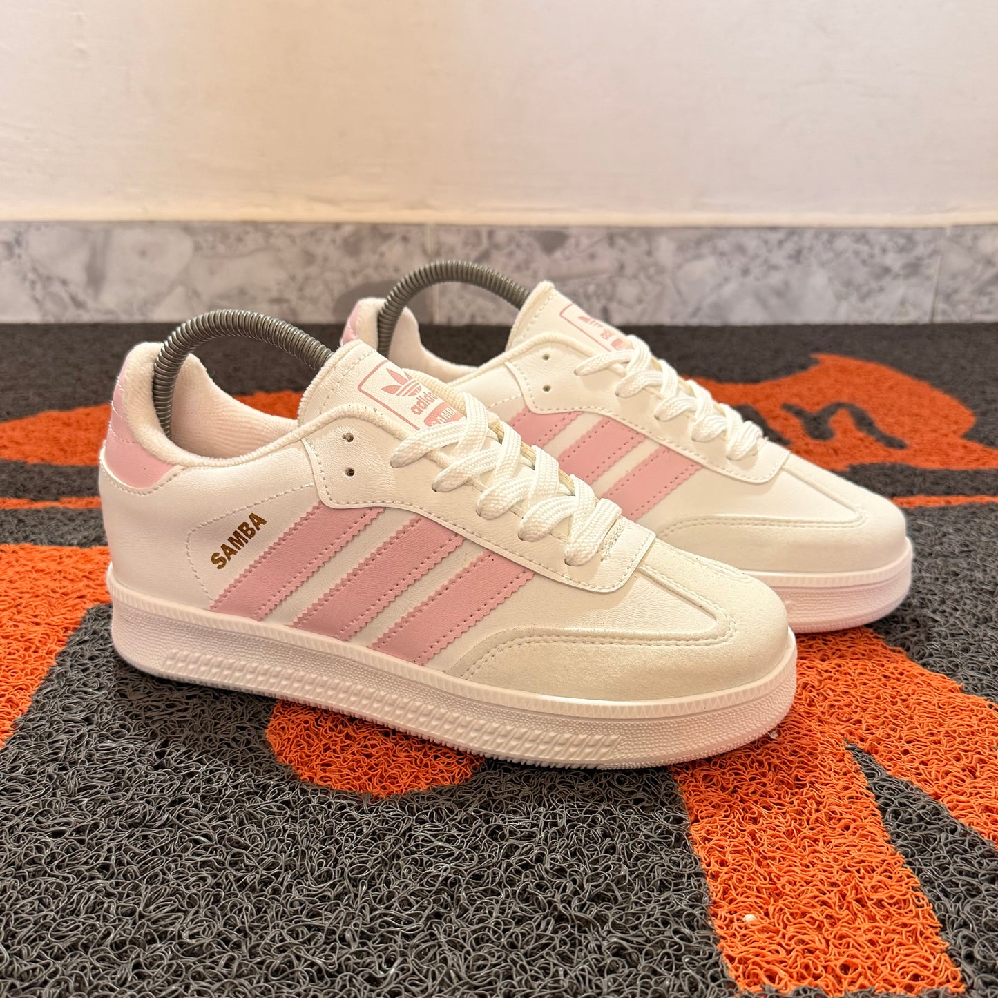 SAMBA BLANCO ROSADO MUJER