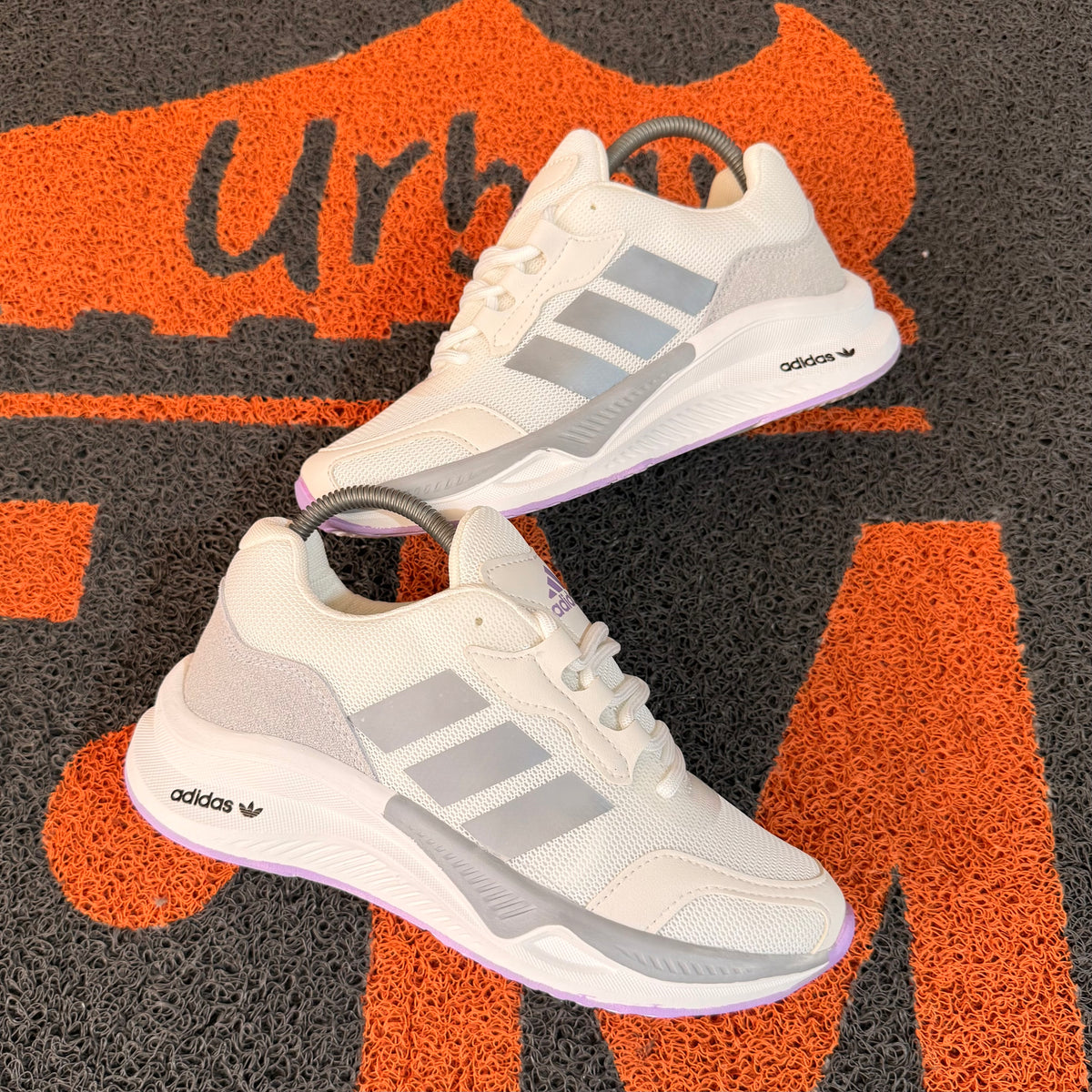 ADIDAS RUNNING FALCON MARFIL X LILA