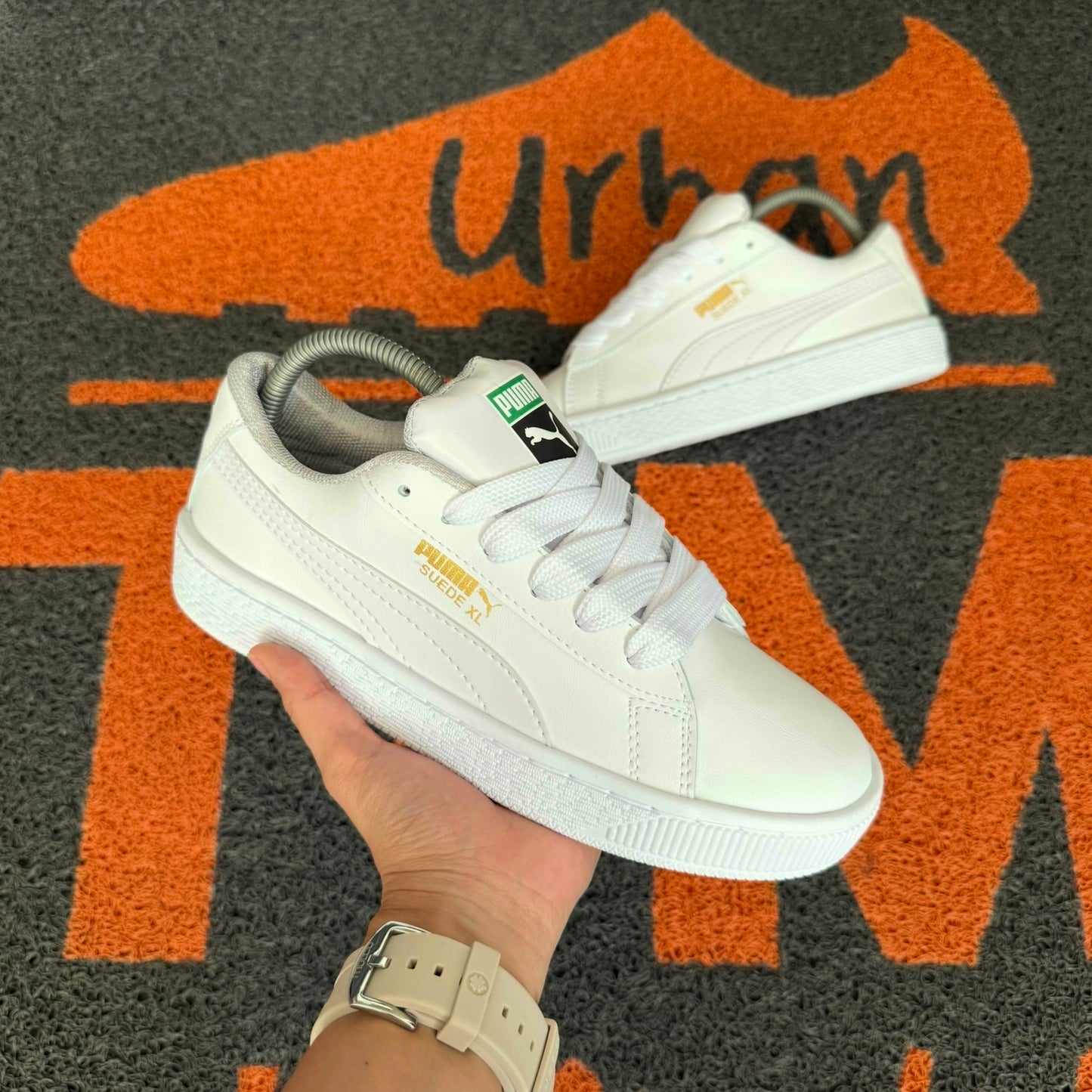 PUMA SUEDE XL BLANCO TODO