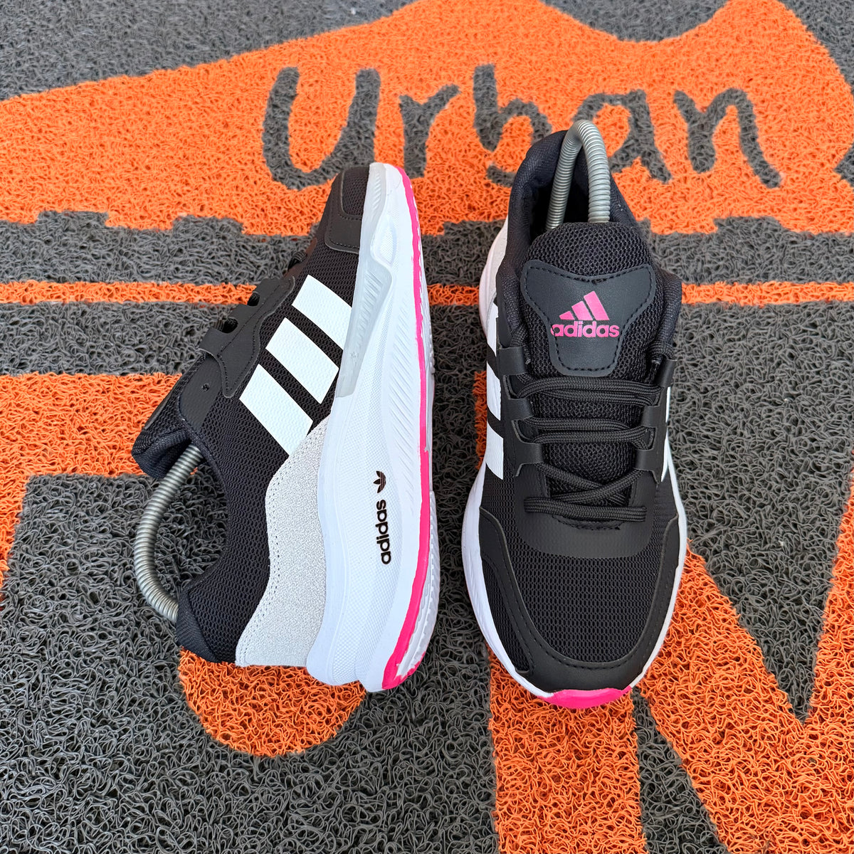 ADIDAS RUNNING FALCON NEGRO - FUCSIA