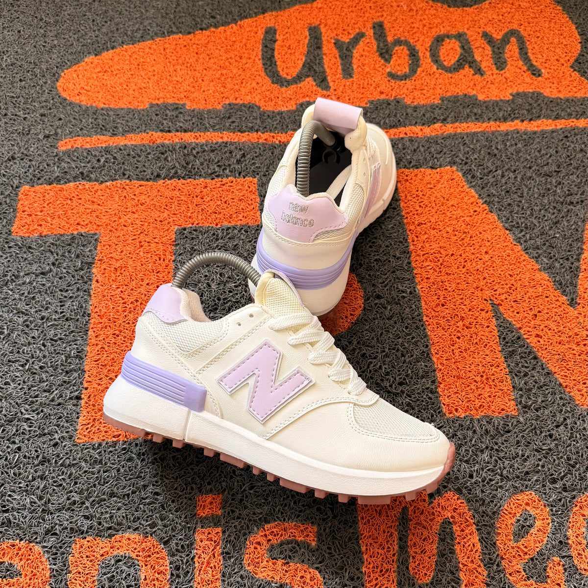 NEW BALANCE BLANCO LILA MUJER