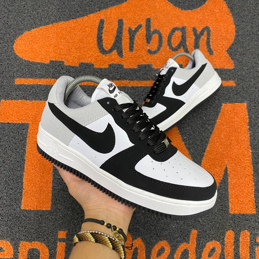 AF1 BLANCO X NEGRO Y GRIS