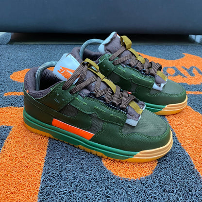 NIKE SB LOW JUMBO VERDE NARANJA