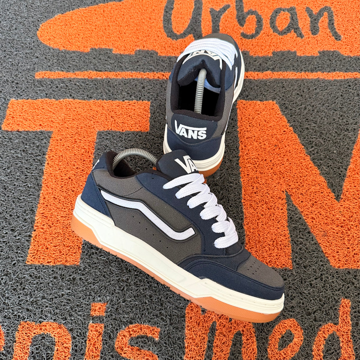 VANS HYLANE GRIS X AZUL
