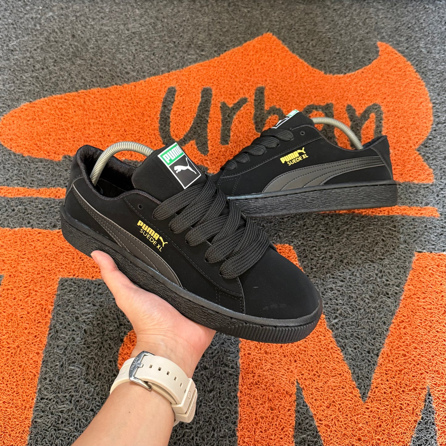 PUMA SUEDE XL NEGRO TODO