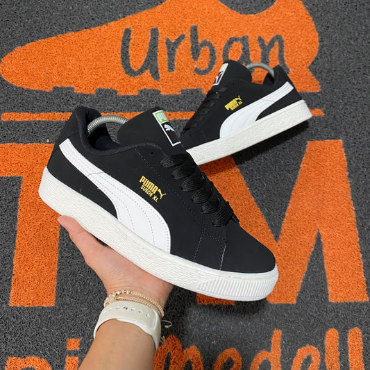 PUMA SUEDE XL NEGRO X MARFIL