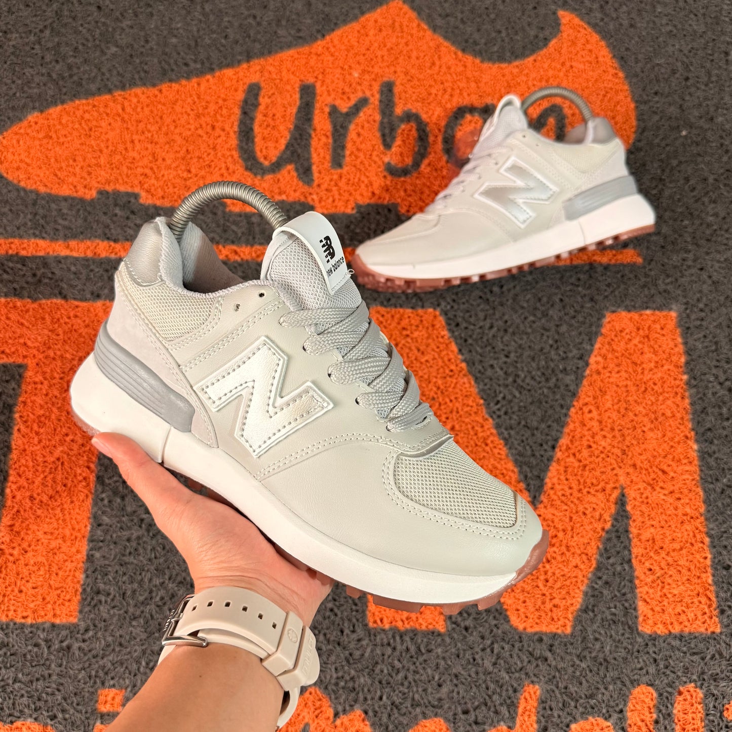 NEW BALANCE PLATA MUJER