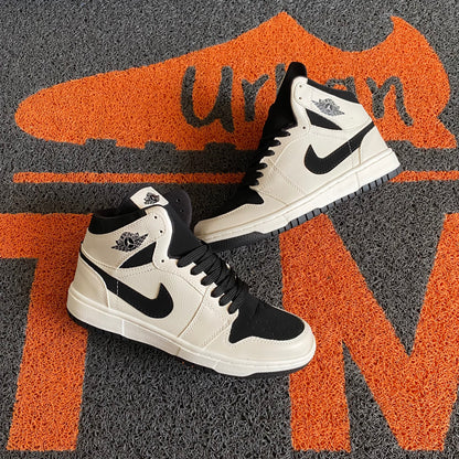 RETRO 1 BEIGE X NEGRO