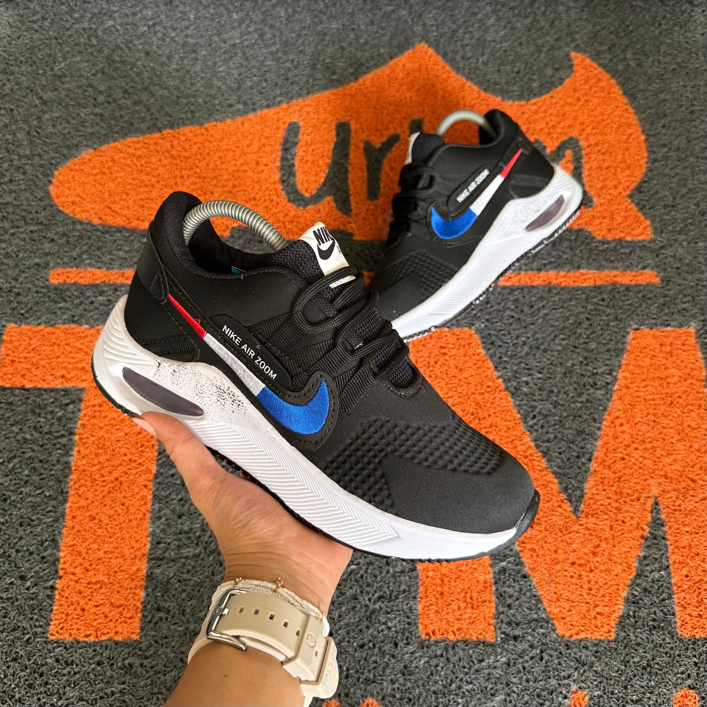 NIKE ZOOM NEGRO X AZUL