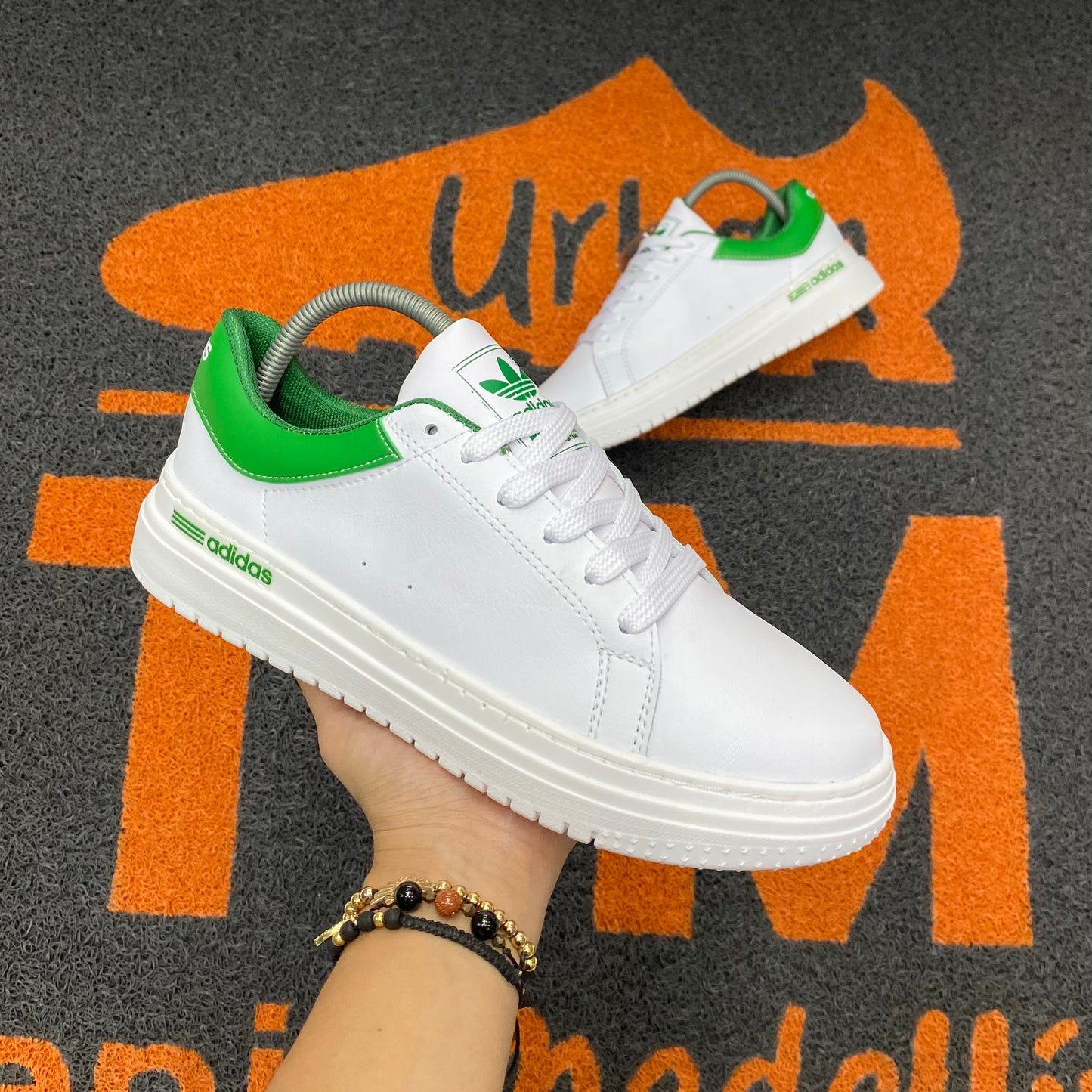 ADIDAS STAN BLANCO X VERDE