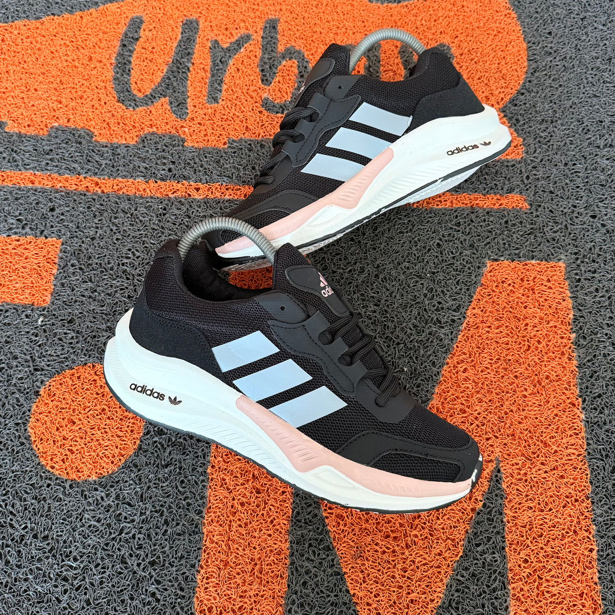 ADIDAS RUNNING FALCON NEGRO-PALO ROSA