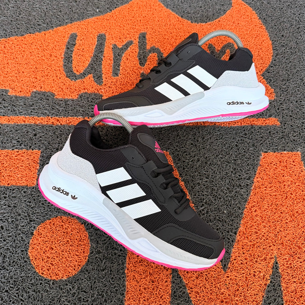 ADIDAS RUNNING FALCON NEGRO - FUCSIA