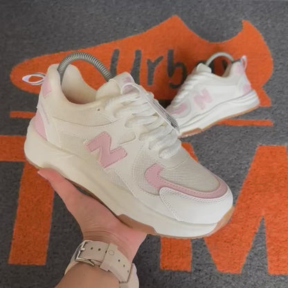 NEW BALANCE MARFIL X ROSADO