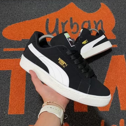 PUMA SUEDE XL NEGRO X MARFIL