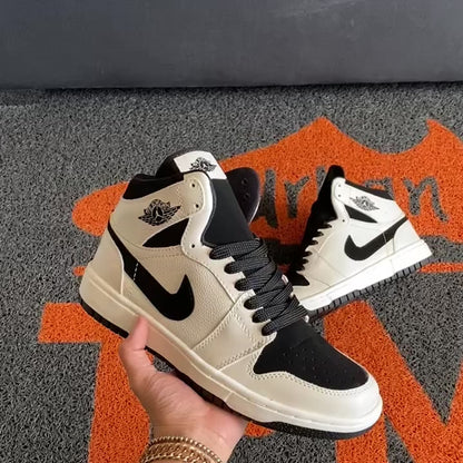 RETRO 1 BEIGE X NEGRO