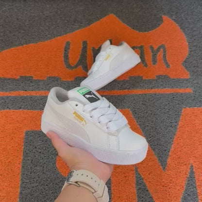 PUMA SUEDE XL BLANCO NIÑO